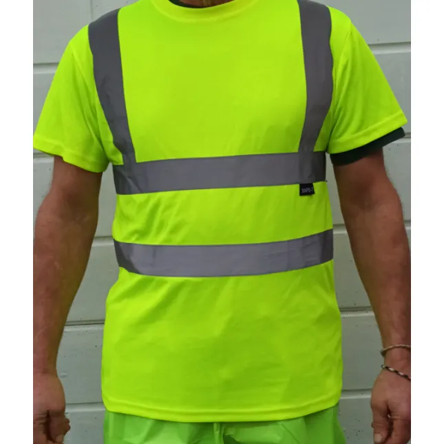Hi-Vis Crew Neck T-Shirt Class 2 - Case of 40